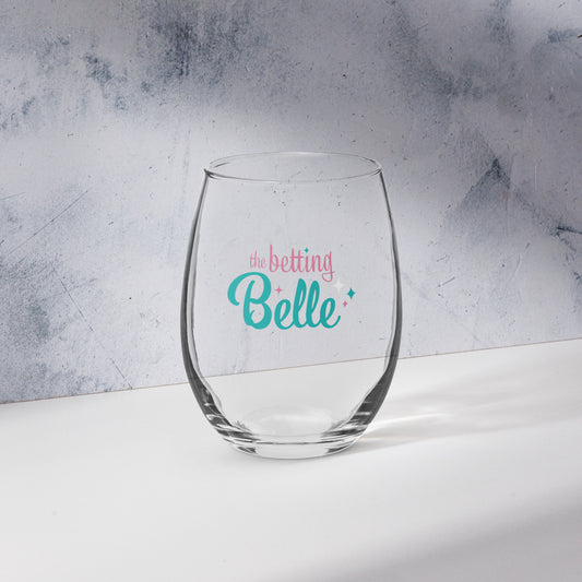 Betting Belle Stemless Wine Glass